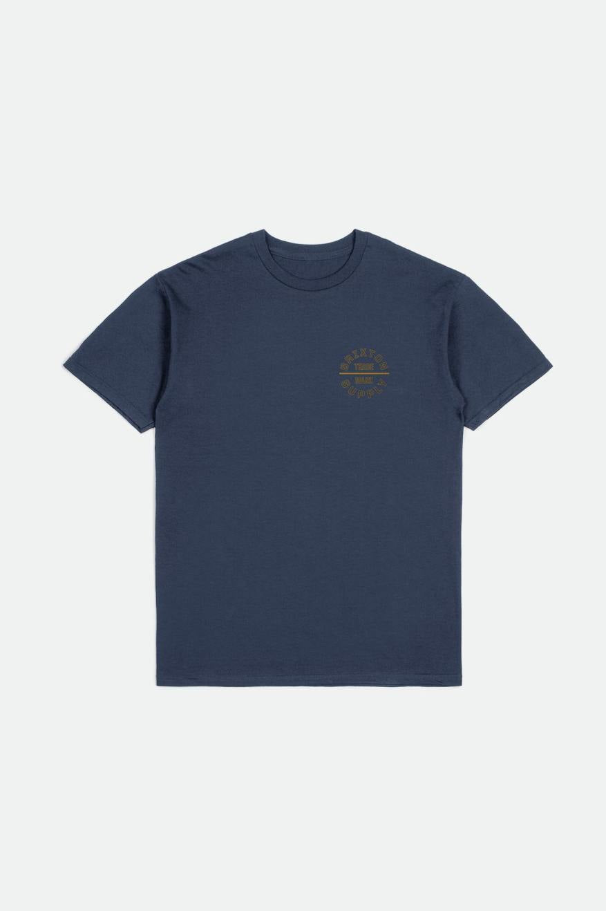 Oath V S/S Standard Tee - Washed Navy/Gold/Charcoal