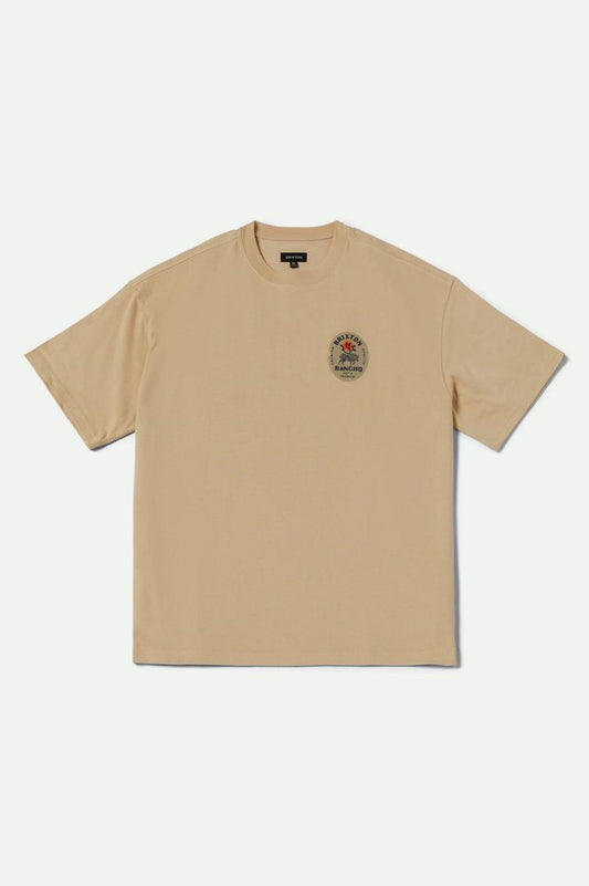 Rancho Heavyweight Relaxed Tee - Cream Classic Wash